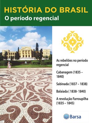 cover image of História do Brasil--Livro II--O Período Regencial As Rebeliões No Período Regencial